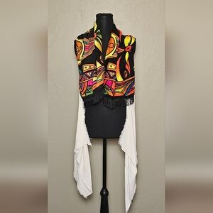 COASTA RICAN Multi Wear Shawl □●○■ (12) Ways to Wear《OS》